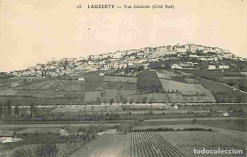 Postkarten: France - 82 - Lauzerte - Vue G&eacute;n&eacute;rale - Cot&eacute; sud - Correspondance - CPA - Voir Scans Recto-Verso