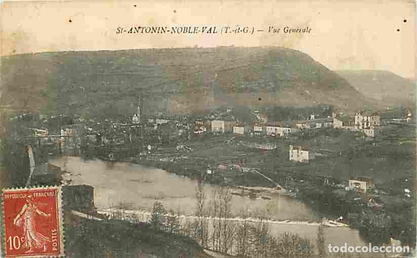 Postkarten: France - 82 - Saint Antonin Noble Val - Vue G&eacute;n&eacute;rale - Oblit&eacute;ration ronde de 1919 - CPA - Voir Scans