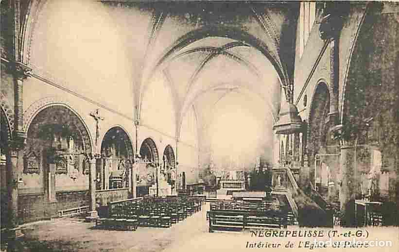 Postkarten: France - 82 - Negrepelisse - Int&eacute;rieur de L'Eglise Si-Pierre - Carte Neuve - CPA - Voir Scans Recto-