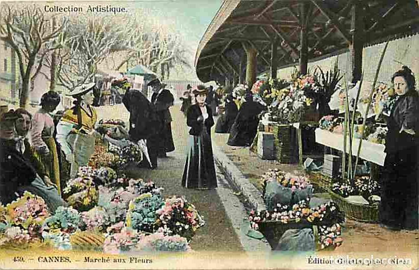 Postcards: France - 06 - Cannes - March&eacute; aux Fleurs - Anim&eacute;e - Coloris&eacute;e - Carte Neuve - CPA - Voir Scans Recto