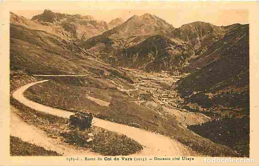 Postkarten: France - 05 - Hautes Alpes - Route du Col de Vars - Descente cot&eacute; Ubaye - Carte Neuve - CPA - Voir S