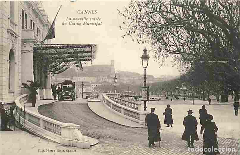 Postkarten: France - 06 - Cannes - La nouvelle entr&eacute;e du Casino Municipal - Anim&eacute;e - Automobiles - Carte Neuve -