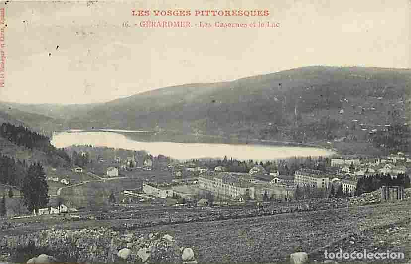 Postkarten: France - 88 - G&eacute;rardmer - Les Casernes et le Lac - CPA - Voir Scans Recto-Verso