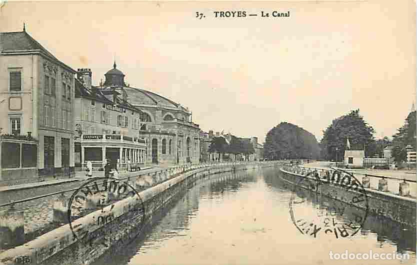 Cartes Postales: France - 10 - Troyes - Le Canal - Anim&eacute;e - CPA - Voir Scans Recto-Verso