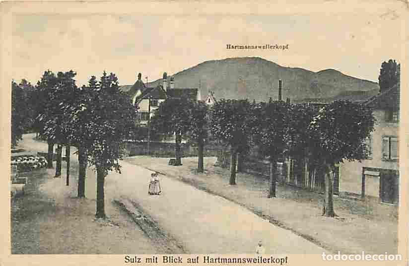 Postais: France - 68 - Vieil Armand - Sulz mit Blick auf Hartmannsweilerkopf - Anim&eacute;e - Correspondance - Voya