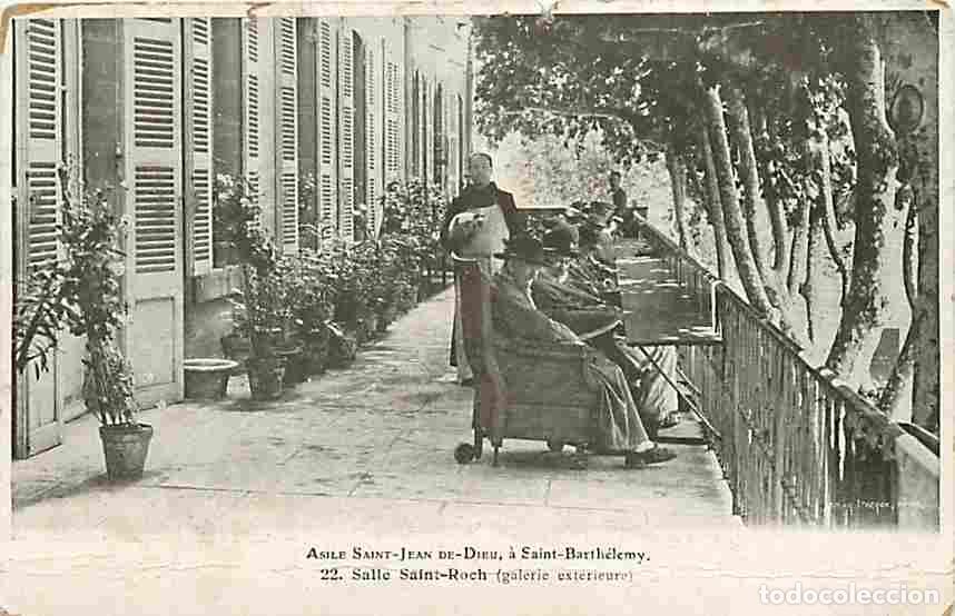 Postales: France - 13 - Saint Barth&eacute;l&eacute;my - Asile Saint Jean de Dieu - Salle Saint-Roch - Galerie ext&eacute;rieure -
