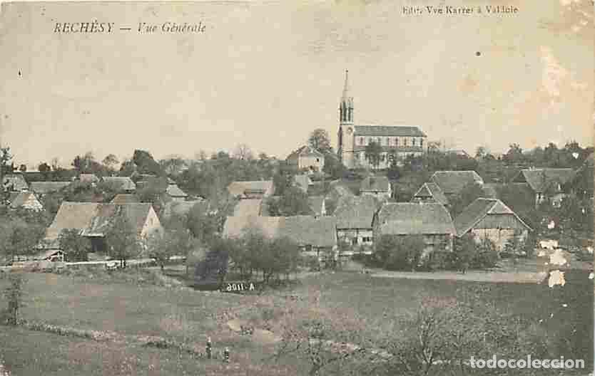 Postales: France - 90 - Rech&eacute;sy - Vue G&eacute;n&eacute;rale - Correspondance - Oblit&eacute;ration ronde de 1914 - CPA - Voir Scan