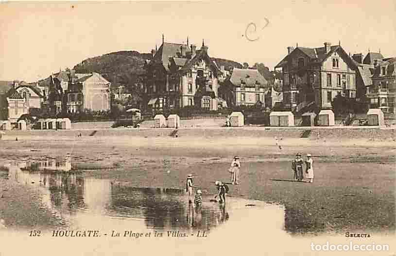 Postcards: France - 14 - Houlgate - La Plage et les Villas - Anim&eacute;e - Carte Neuve - CPA - Voir Scans Recto-Vers
