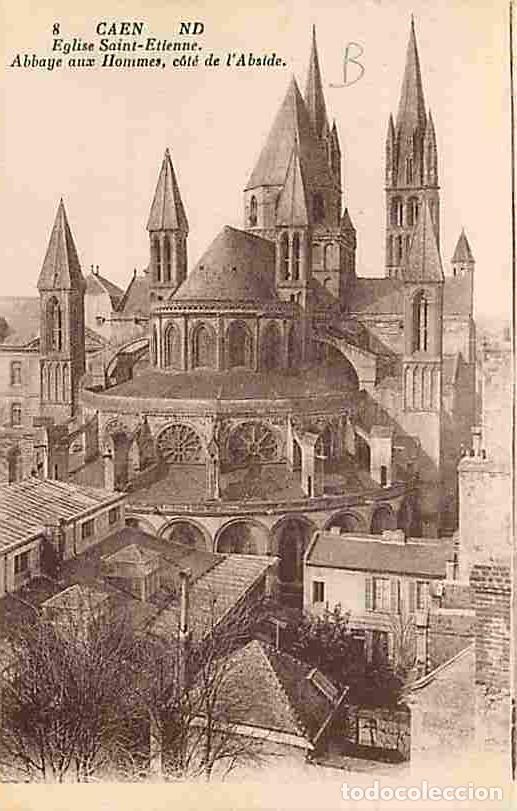 Postais: France - 14 - Caen - Eglise Saint-Etienne - Abbaye aux Hommes, c&ocirc;t&eacute; de l'Abside - Carte Neuve - CPA