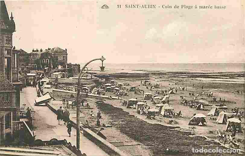 Postais: France - 14 - Saint Aubin - Coin de Plage &agrave; mar&eacute;e basse - Carte Neuve - CPA - Voir Scans Recto-Verso