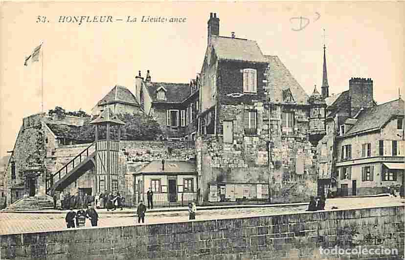Postais: France - 14 - Honfleur - La Lieutenance - Anim&eacute;e - Carte Neuve - CPA - Voir Scans Recto-Verso
