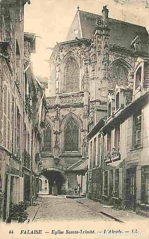 Postais: France - 14 - Falaise - Eglise Sainte Trinit&eacute; - L'Abside - Anim&eacute;e - CPA - Voir Scans Recto-Verso