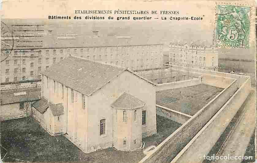 Cartoline: France - 94 - Fresnes - Etablissements P&eacute;nitentiaires - B&acirc;timents des divisions du grand quartier La
