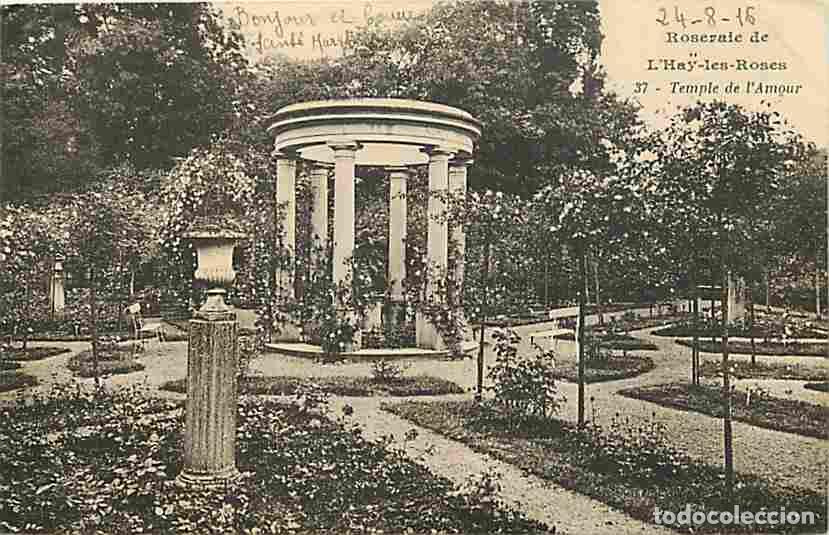Postales: France - 94 - L'Hay les Roses - La Roseraie - Correspondance - Voyag&eacute;e en 1916 - CPA - Voir Scans Re