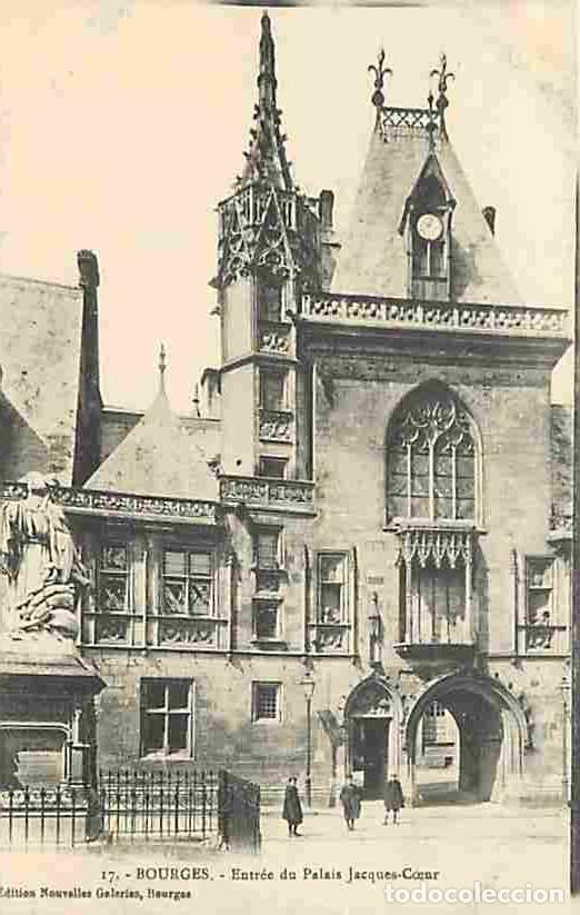 Postales: France - 18 - Bourges - Entr&eacute;e du Palais Jacques Coeur - Anim&eacute;e - Carte Neuve - CPA - Voir Scans Rec
