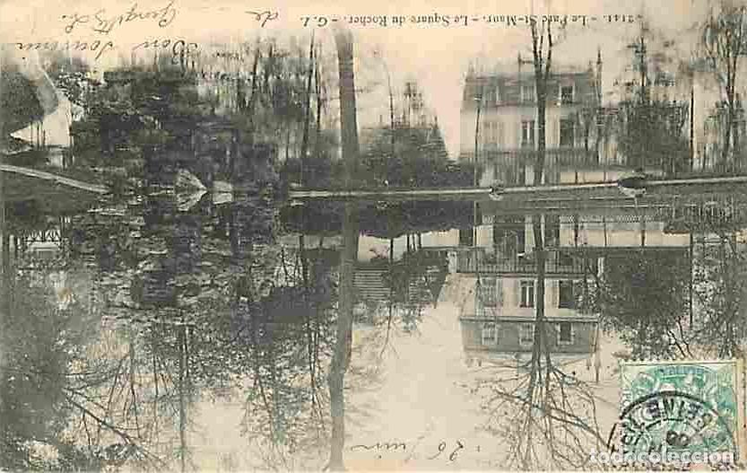 Postales: France - 94 - Saint Maur - Le Square du Rocher - Oblit&eacute;ration ronde de 1905 - CPA - Voir Scans Recto
