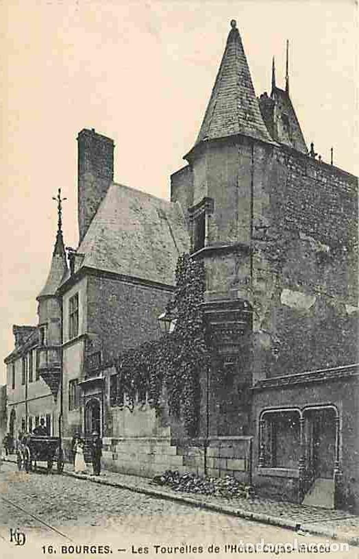 Cartes Postales: France - 18 - Bourges - Les Tourelles de l'H&ocirc;tel Cujas-Mus&eacute;e - Anim&eacute;e - Correspondance - CPA - Voir