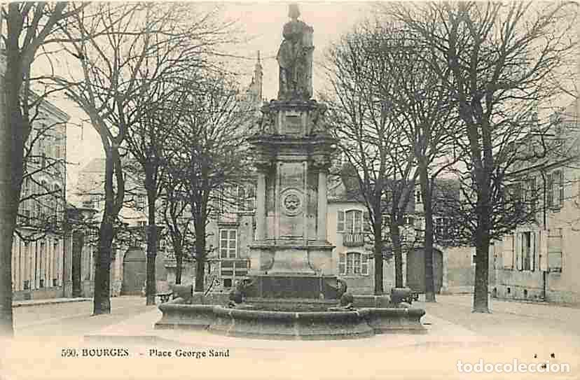 Cartes Postales: France - 18 - Bourges - Place George Sand - CPA - Voir Scans Recto-Verso