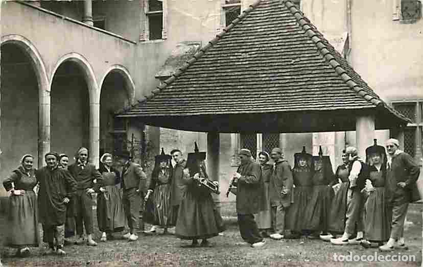 Cartes Postales: France - 01 - Ain - La Bresse Pittoresque - La Polka piqu&eacute;e - Anim&eacute;e - Folklore - Danse - Type Bress