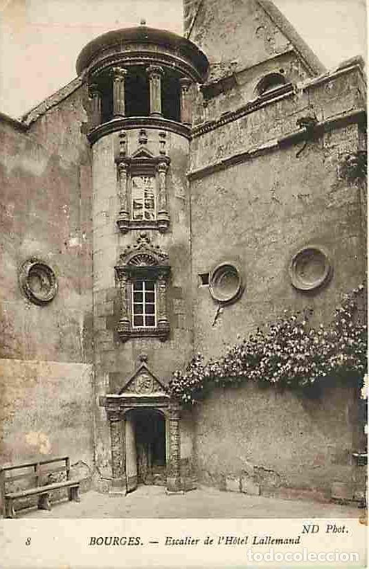 Cartes Postales: France - 18 - Bourges - Escalier de l'H&ocirc;tel Lallemand - CPA - Voir Scans Recto-Verso