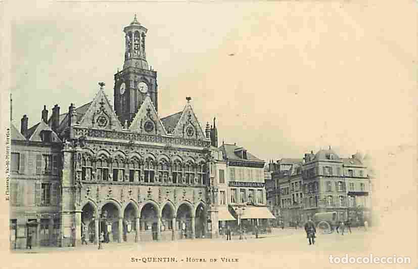 Cartes Postales: France - 02 - Saint Quentin - Hotel de Ville - Anim&eacute;e - Pr&eacute;curseur - Carte Neuve - CPA - Voir Scans