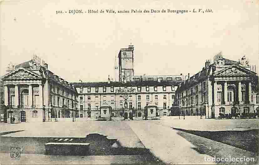 Cartes Postales: France - 21 - Dijon - H&ocirc;tel de Ville, ancien Palais des Ducs de Bourgogne - Anim&eacute;e - CPA - Voir Scan