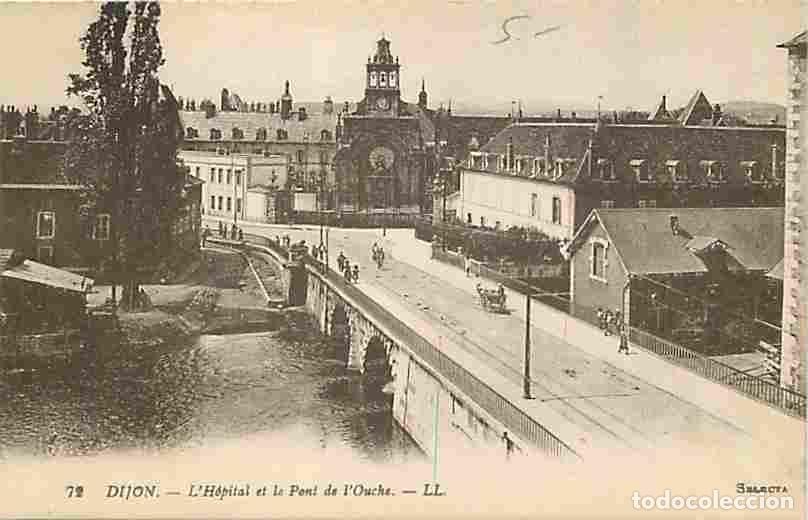 Cartes Postales: France - 21 - Dijon - L'Hopital et le Pont de l'Ouche - Anim&eacute;e - Carte Neuve - CPA - Voir Scans Rect