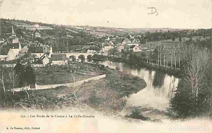 Cartes Postales: France - 23 - La Celle Dunoise - Les Bords de la Creuse - Oblit&eacute;ration ronde de 1904 - CPA - Voir Sc