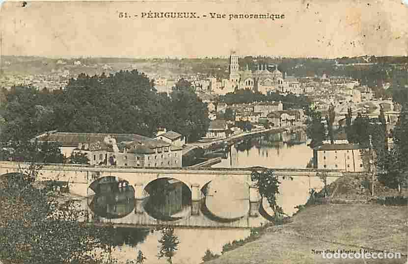 Cartes Postales: France - 24 - P&eacute;rigueux - Vue panoramique - Oblit&eacute;ration ronde de 1914 - CPA - Voir Scans Recto-Vers