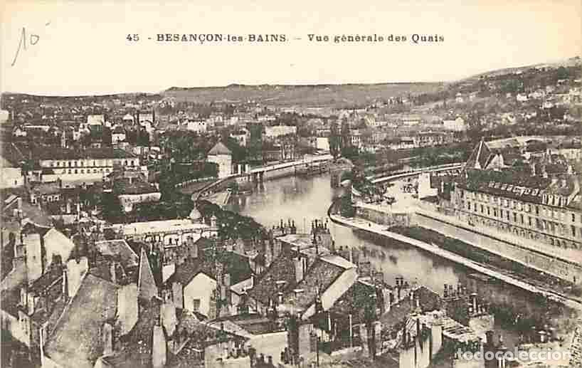 Cartes Postales: France - 25 - Besan&ccedil;on - Vue g&eacute;n&eacute;rale des Quais - Carte Neuve - CPA - Voir Scans Recto-Verso