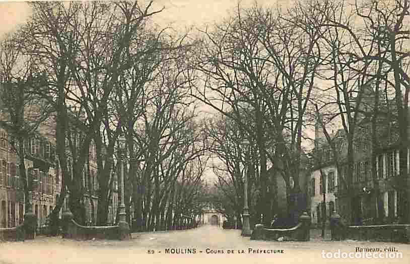 Cartes Postales: France - 03 - Moulins - Cours de la Pr&eacute;fecture - Oblit&eacute;ration ronde de 1916 - CPA - Voir Scans Recto