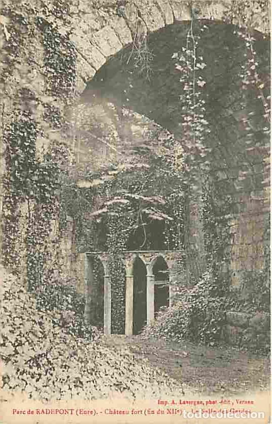 Cartoline: France - 27 - Radepont - Le Parc - Ch&acirc;teau fort - La Salle des Gardes - CPA - Voir Scans Recto-Verso