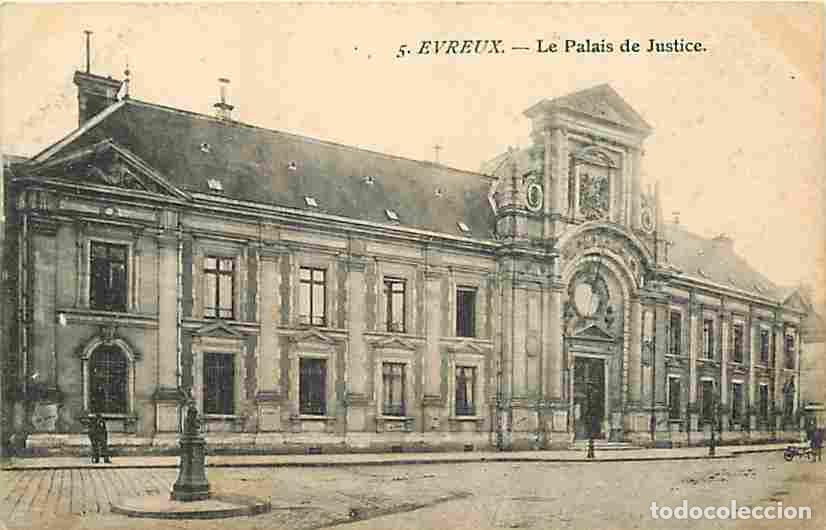 Postkarten: France - 27 - Evreux - Le Palais de Justice - Anim&eacute;e - CPA - Voir Scans Recto-Verso