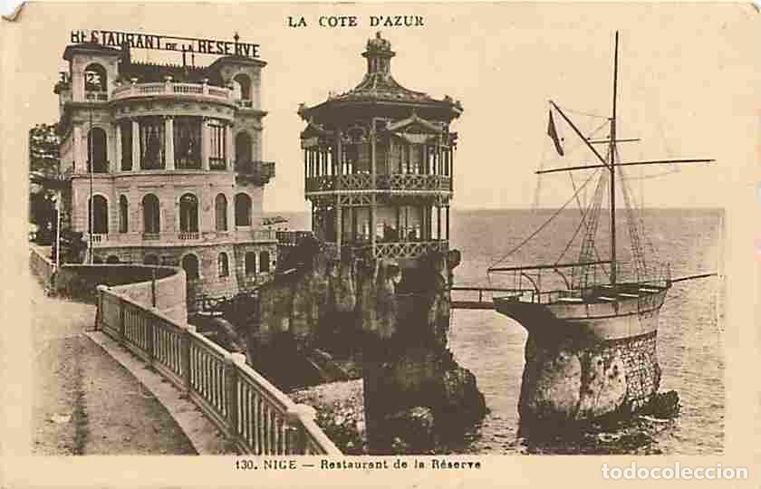 Postcards: France - 06 - Nice - Restaurant de la R&eacute;serve - Correspondance - CPA - Voir Scans Recto-Verso