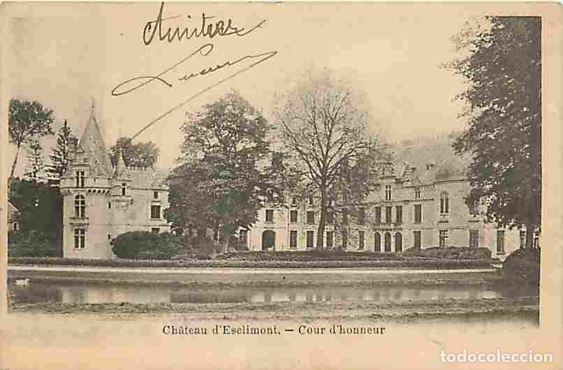 Postcards: France - 28 - Esclimont - Ch&acirc;teau d'Esclimont - Cour d'honneur - Pr&eacute;curseur - CPA - Voir Scans Recto