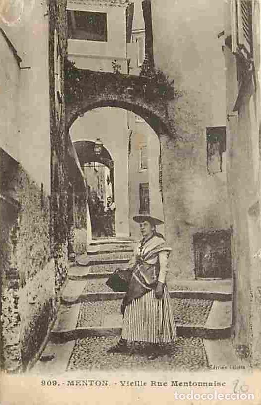 Postcards: France - 06 - Menton - Vieille Rue Mentonnaise - Folklore - CPA - Voir Scans Recto-Verso