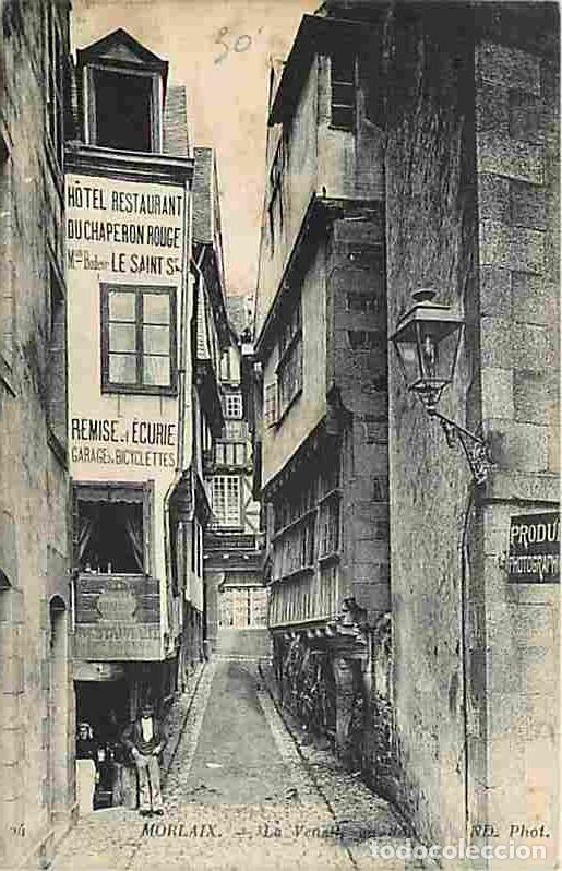 Postcards: France - 29 - Morlaix - La Venelle au Son - Anim&eacute;e - Correspondance - Voyag&eacute;e en 1915 - CPA - Voir S
