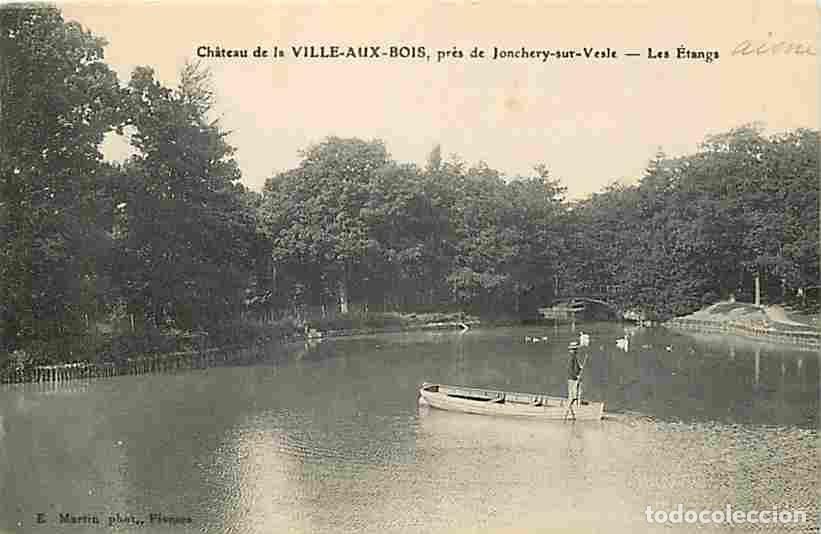 Cartoline: France - 10 - Jonchery sur Vesle - Ch&acirc;teau de la Ville aux Bois pr&egrave;s de Jonchery sur Vesles - Anim&eacute;e
