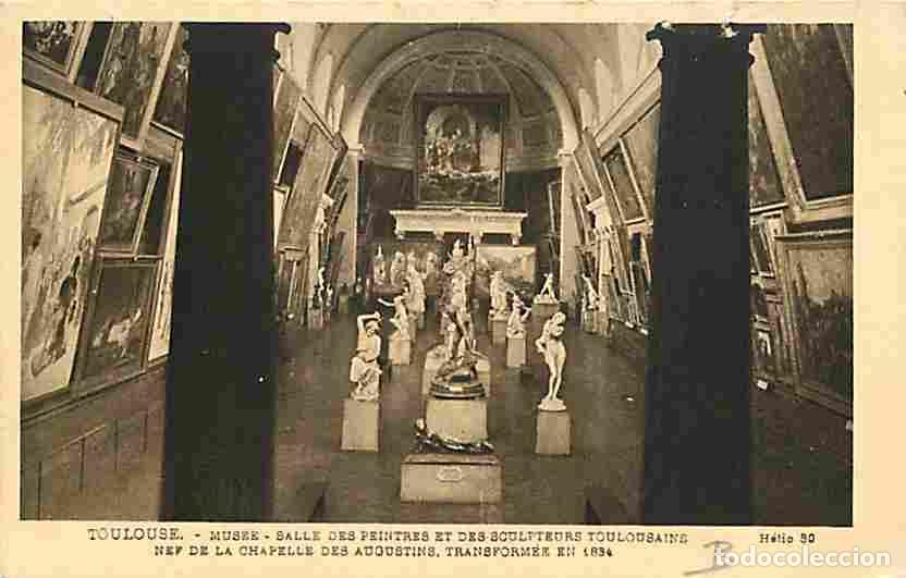 Cartoline: France - 31 - Toulouse - Mus&eacute;e du D&eacute;sert - Salle des Peintres et des Sculpteurs Toulousains - Nef de