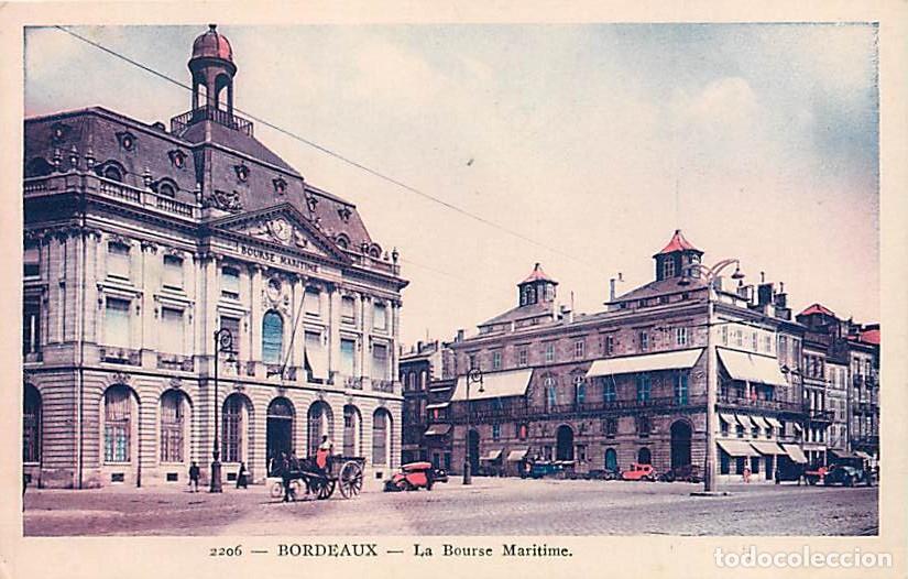 Postales: France - 33 - Bordeaux - La Bourse Maritime - Automobiles - Coloris&eacute;e - Carte Neuve - CPA - Voir Sca