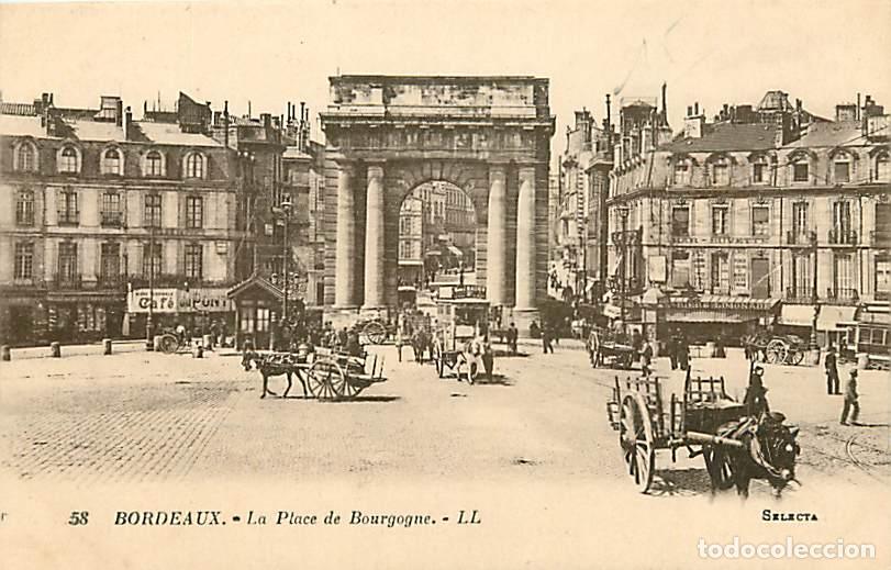 Postkarten: France - 33 - Bordeaux - La Place de Bourgogne - Anim&eacute;e - CPA - Voir Scans Recto-Verso