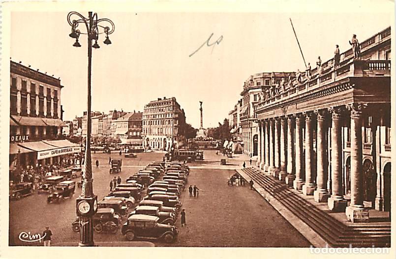 Postales: France - 33 - Bordeaux - Place de la Com&eacute;die - Anim&eacute;e - Automobiles - Carte Neuve - CPA - Voir Scans