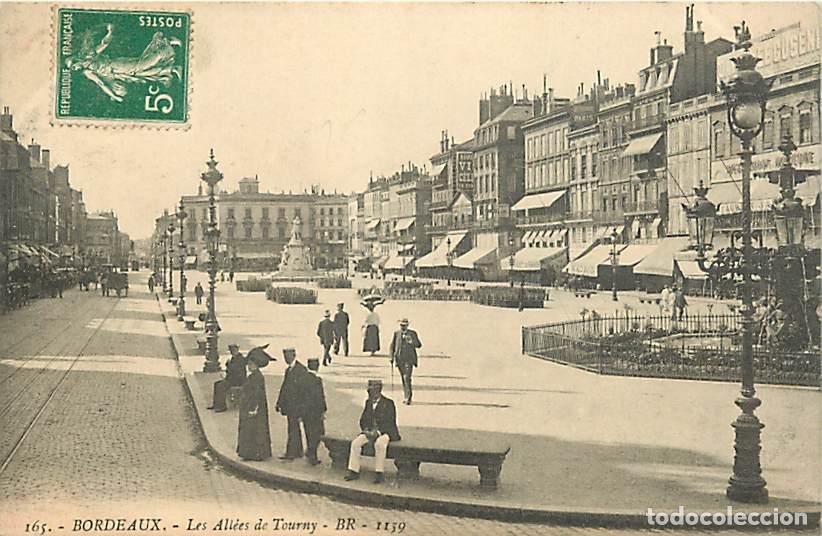 Postales: France - 33 - Bordeaux - Les All&eacute;es de Tourny - Anim&eacute;e - CPA - Voir Scans Recto-Verso