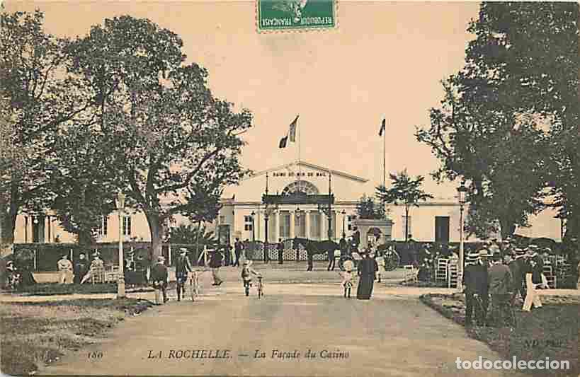 Postales: France - 17 - La Rochelle - La fa&ccedil;ade du Casino - Anim&eacute;e - CPA - Voir Scans Recto-Verso