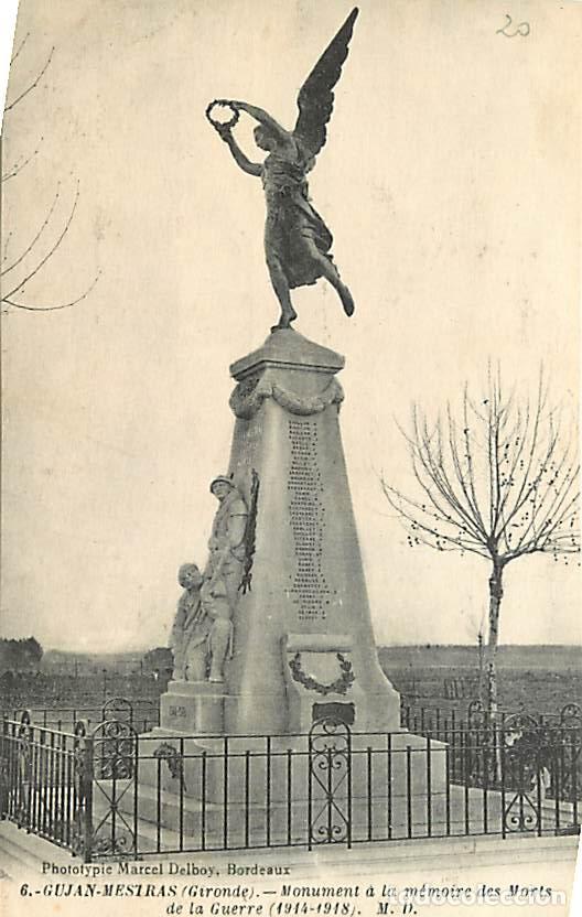 Cartoline: France - 33 - Gujan-Mestras - Le Monument aux Morts de la Grande Guerre (1914-1918) - Carte Neuve -