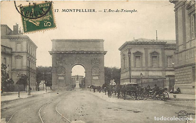 Cartoline: France - 34 - Montpellier - L'Arc-de-Triomphe - Anim&eacute;e - CPA - Voir Scans Recto-Verso