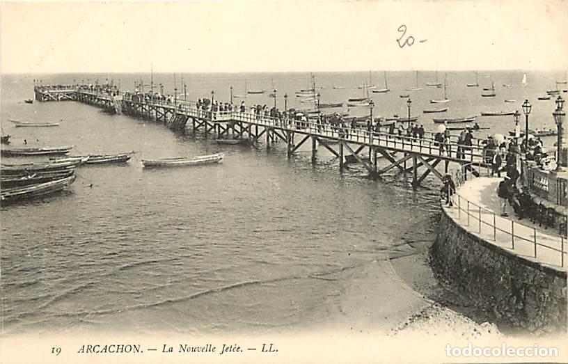 Cartoline: France - 33 - Arcachon - La Nouvelle Jet&eacute;e - Anim&eacute;e - Carte Neuve - CPA - Voir Scans Recto-Verso