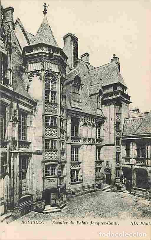 Postales: France - 18 - Bourges - Escalier du Palais Jacques Coeur - CPA - Voir Scans Recto-Verso