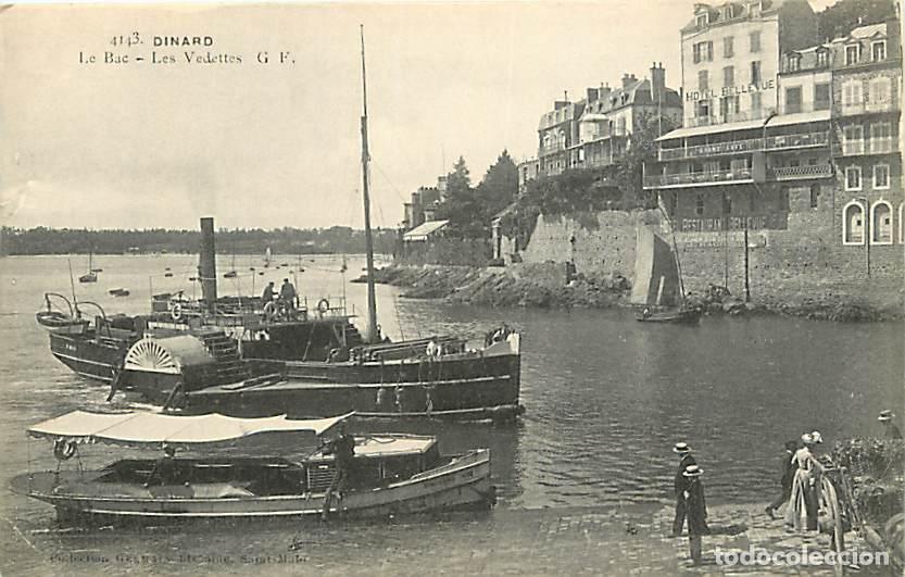 Postais: France - 35 - Dinard - Le Bac - Les Vedettes - Anim&eacute;e - Bateaux - CPA - Voir Scans Recto-Verso