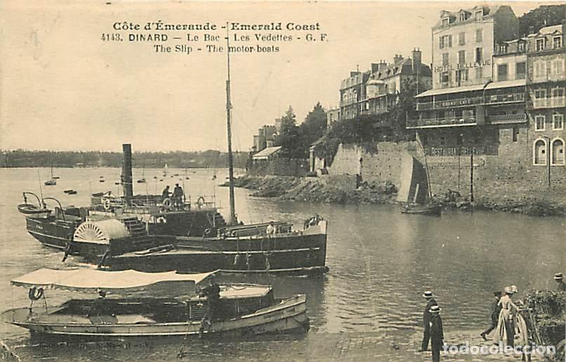 Postais: France - 35 - Dinard - Le Bac - Les Vedettes - Anim&eacute;e - Bateaux - CPA - Voir Scans Recto-Verso